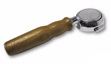 Load image into Gallery viewer, E61 Bottomless Portafilter Filterholder Espresso Walnut Wood Handle 58mm 21g - Coffeesection
