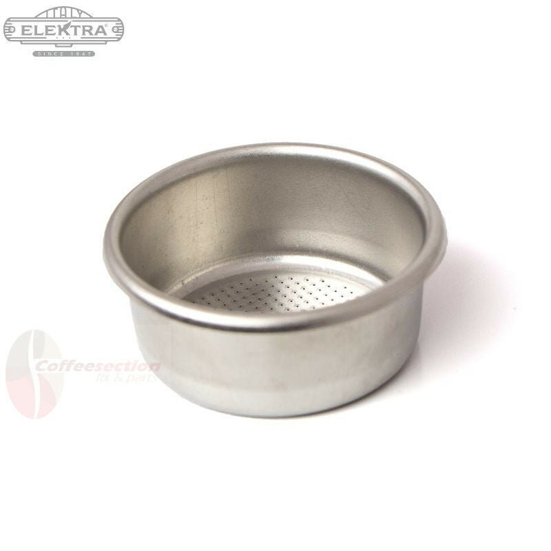 Elektra Microcasa A Leva 49mm Double Portafilter Basket Double Basket, 2 cup - Coffeesection