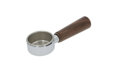 Elektra Microcasa A Leva Bottomless Naked Portafilter With Wooden Handle - 49mm - Coffeesection