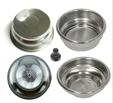 Gaggia Single & Double Cup Pressurized Filter Basket and Two Way Pin for Classic - Coffeesection