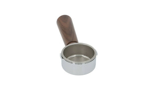La Pavoni Bottomless Portafilter 52mm Wooden Handle Pre Millennium - Coffeesection