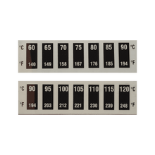 Заредете изображението в програмата за преглед на галерия, La Pavoni or E61 coffee machine group head temperature strip set sensors - Coffeesection
