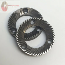 Заредете изображението в програмата за преглед на галерия, Obel Brasilia BFD Pavoni Jolly 50mm Coffee Grinder Blades Burrs Teeth 50/30/8mm - Coffeesection
