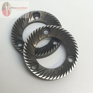 Obel Brasilia BFD Pavoni Jolly 50mm Coffee Grinder Blades Burrs Teeth 50/30/8mm - Coffeesection