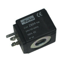 Заредете изображението в програмата за преглед на галерия, Parker coil ZB09 9W 24v Solenoid Valve Coil Espresso Coffee Faema machine parts - Coffeesection

