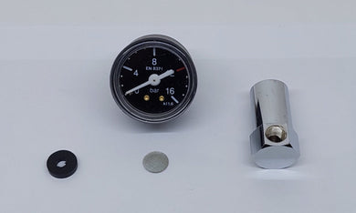 Portafilter Pressure Gauge Black Tester Kit ø 3/8,0÷16 Bar All Espresso Machines - Coffeesection