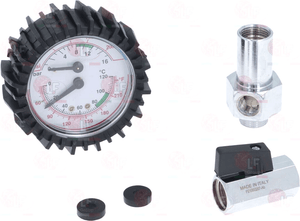 Portafilter Pressure Temp Gauge Black Tester Kit ø 3/8 Espresso - Rocket Gaggia - Coffeesection