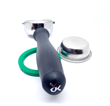 Load image into Gallery viewer, Rancilio Bottomless Portafilter Filter Holder Gasket 21g &amp; 14g Filter Basket set - Coffeesection
