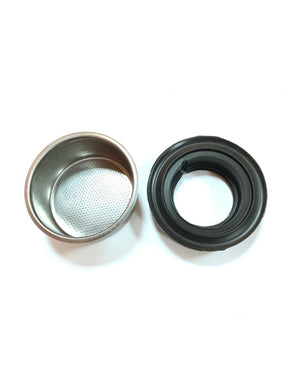 Saeco 2 - Cup Filter Basket & Gasket Filter Holder Set For Portafilter For Magic - Coffeesection