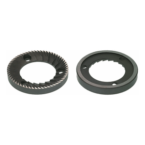 Saeco Grinding Burrs (pair) 43x25x6.5 Lh, part 126520119 Magic Combi Via Venezia - Coffeesection