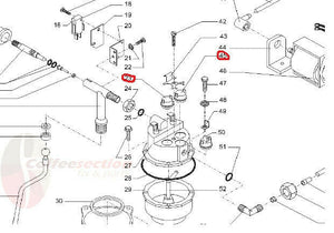 Saeco Parts - Contact Thermostats Set 127°C and 95°C for Via Venezia, Via Veneto - Coffeesection