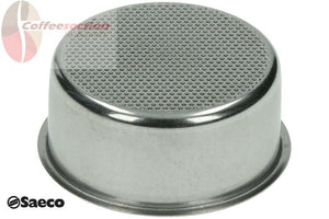 Saeco Parts Double Cup Filter Holder Basket, 2cup 124650221 - 55mm replacement - Coffeesection