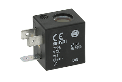 SIRAI ZB10A Coil 230V 50/60Hz 4W Solenoid Valve Coil Espresso machine - Coffeesection