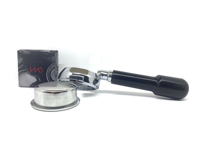 Wega Bottomless Portafilter Filterholder E61 58mm with IMS 18/22 g Basket - Coffeesection